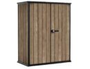 Keter 4.5′ x 2′ Ashwood Signature Alto Heavy Duty Vertical Plastic Garden Shed with Shelves – Woodlook-oakleysgardenmachine- Free shipping